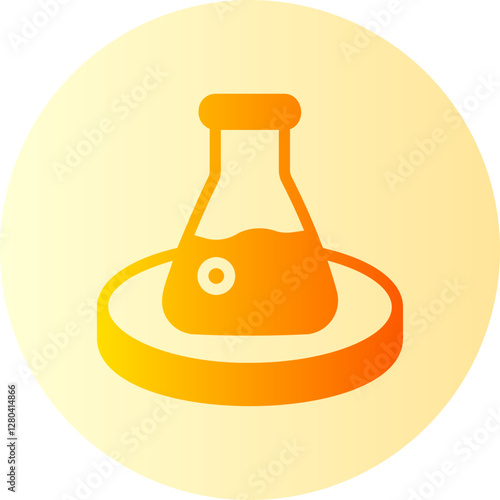 erlenmeyer gradient icon