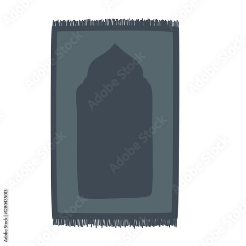 Hand-drawn praying mat