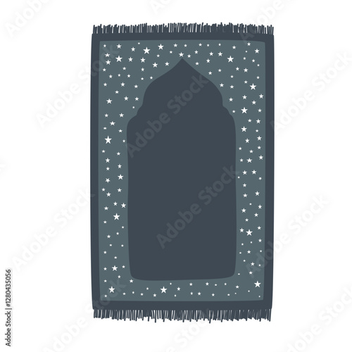 Hand-drawn praying mat