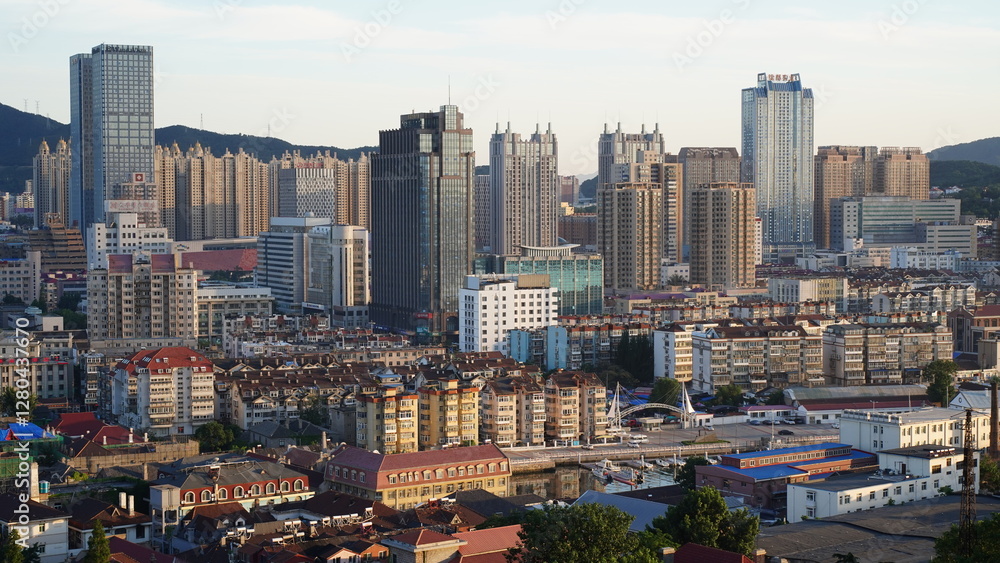 Obraz premium Qingdao city group