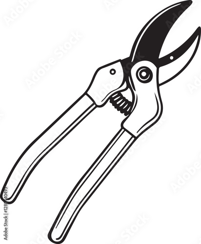 Pruners Rustic Tool for Gardening