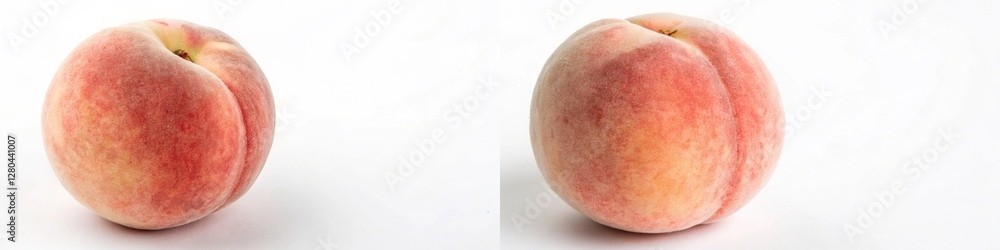 A close-up of a ripe peach highlighting its soft texture and vibrant color. A close-up of a ripe peach highlighting its soft texture and vibrant color.