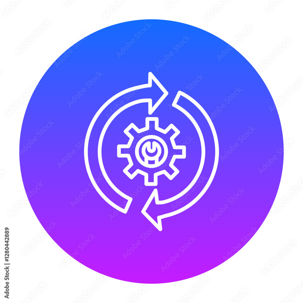 Remanufacturing Icon Remanufacturing Icon