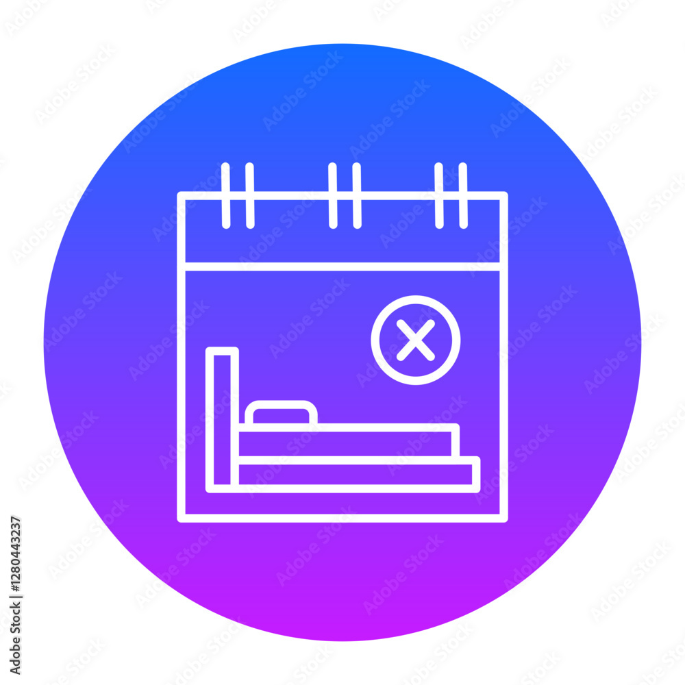 Room Cancel Icon Room Cancel Icon