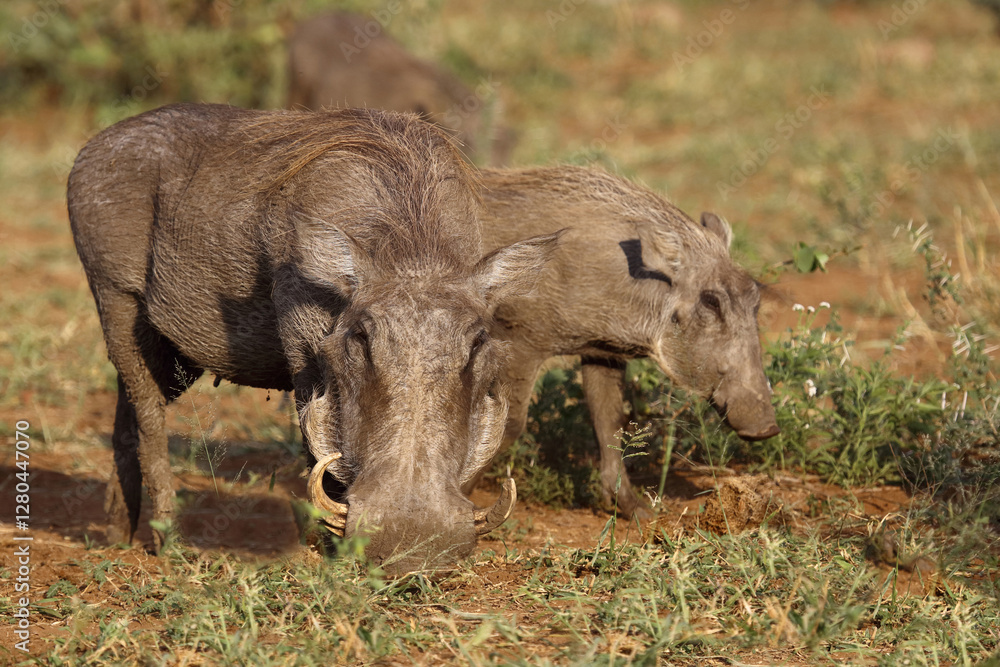Warzenschwein / Warthog / Phacochoerus africanus... Warzenschwein / Warthog / Phacochoerus africanus...