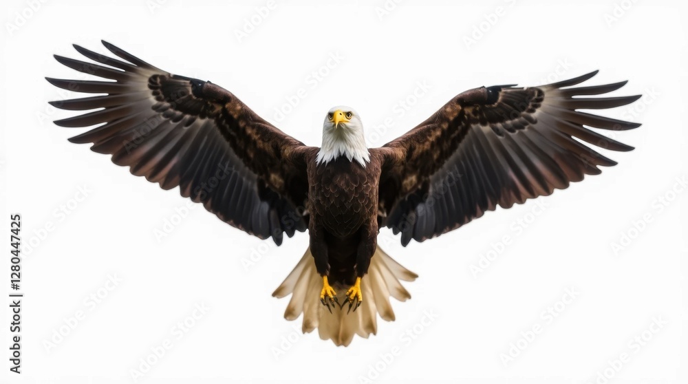 Fototapeta premium Majestic Bald Eagle Portrait