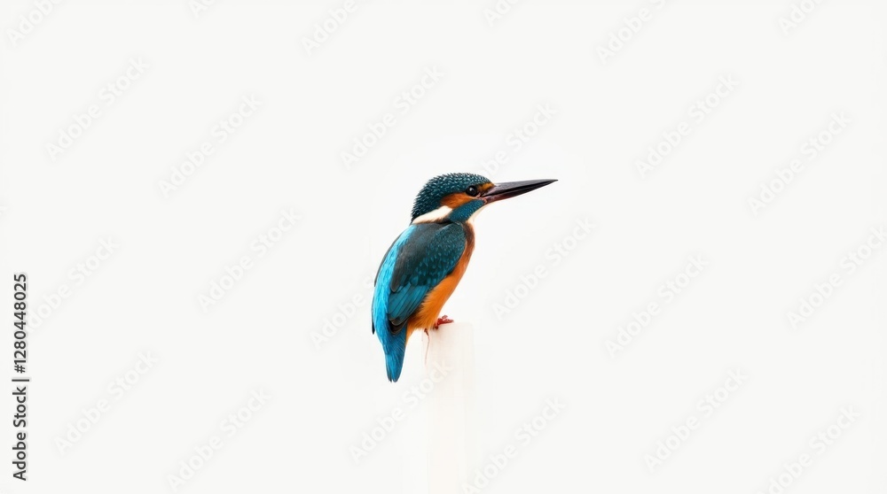 Fototapeta premium Kingfisher with a Long Sharp Beak