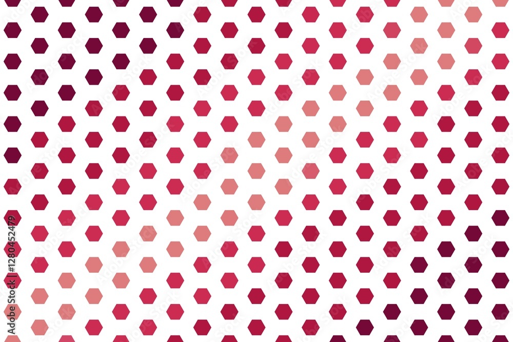 Red maroon hexagonal dot pattern with seamless geometric design. Abstract texture concept Red maroon hexagonal dot pattern with seamless geometric design. Abstract texture concept