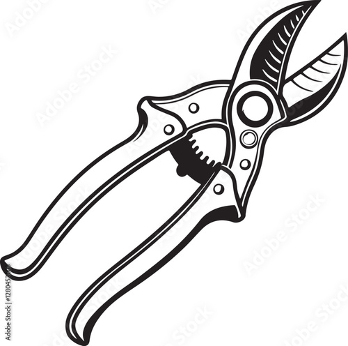 Pruners Rustic Tool for Gardening