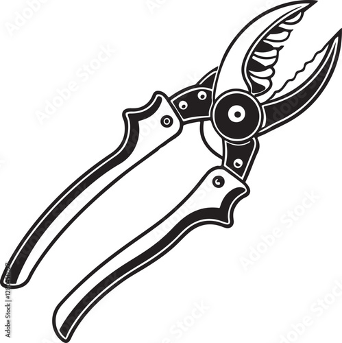 Pruners Rustic Tool for Gardening