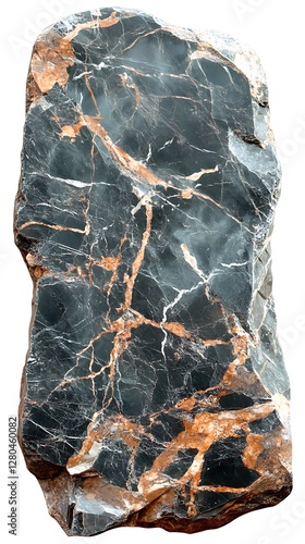 Dark Marble Slab, Natural Stone, Interior Design photo