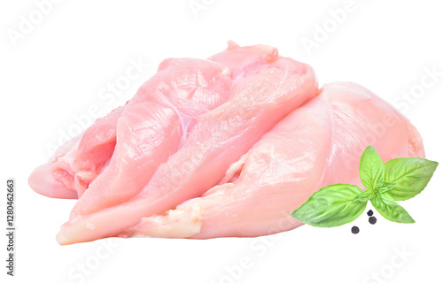 Obraz na płótnie Meat chicken isolated w salonie