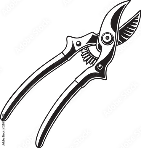 Pruners Rustic Tool for Gardening