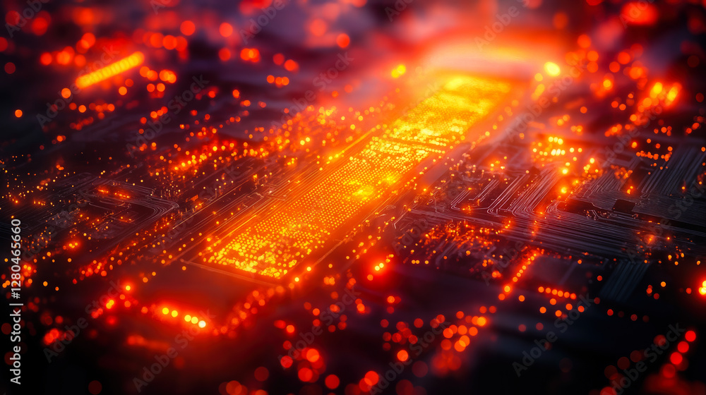 Rust-Powered Big Data Framework Concept with Glowing Circuit Board for Efficient Secure Processing Environments Rust-Powered Big Data Framework Concept with Glowing Circuit Board for Efficient Secure Processing Environments