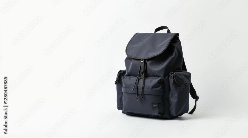 Fototapeta premium Sturdy School Backpack with Multiple Compartments