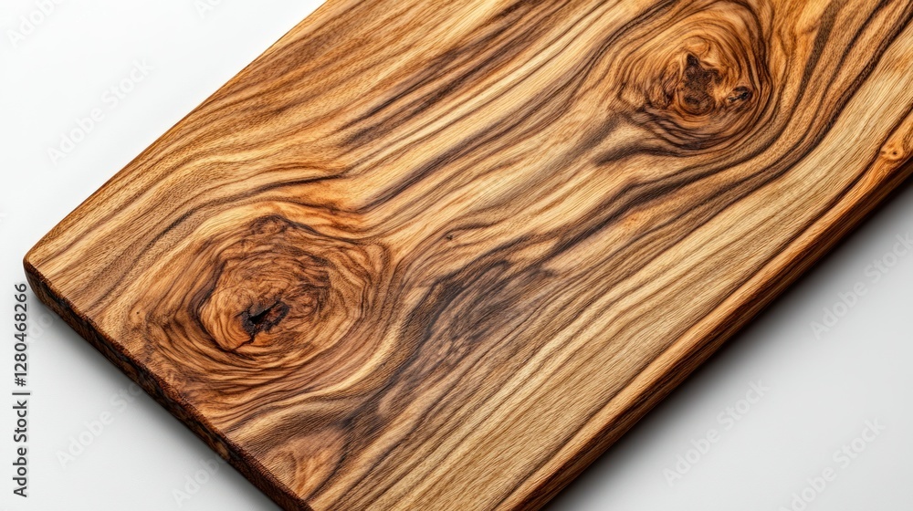 High-quality isolated image of a wooden veneer sheet, placed on a pure white background, perfect for graphic design or advertising purposes High-quality isolated image of a wooden veneer sheet, placed on a pure white background, perfect for graphic design or advertising purposes