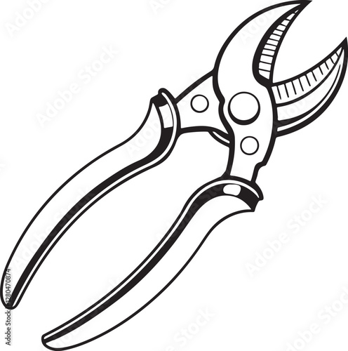 Pruners Rustic Tool for Gardening