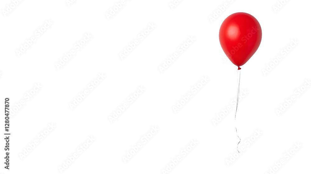A Balloon on a White Background
A Balloon on a White Background