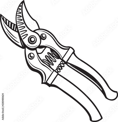 Pruners Rustic Tool for Gardening