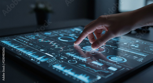 hand holding a computer chip