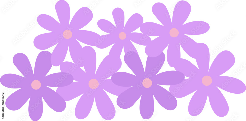 Flower cluster.
Garden Flower Group.
Spring cute Simple flowers.
Flat stock vector Isolated .
Transparent background. Flower cluster.
Garden Flower Group.
Spring cute Simple flowers.
Flat stock vector Isolated .
Transparent background.