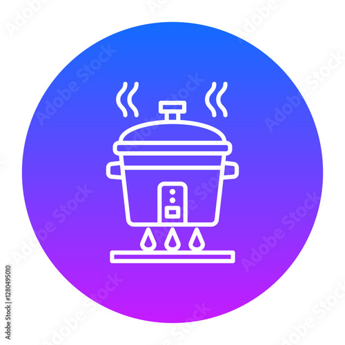 Steam Cooker Icon
