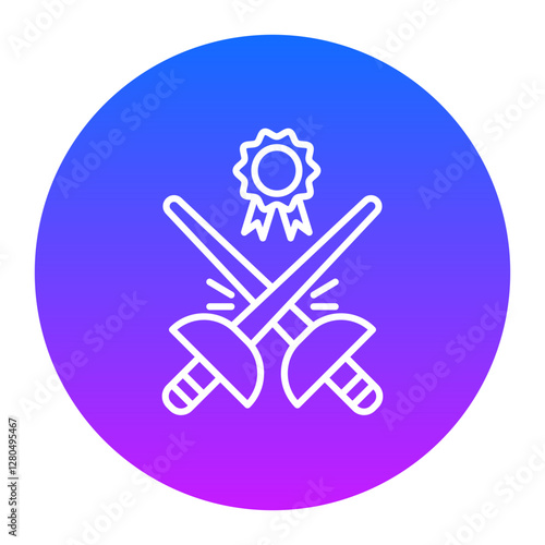 Fencing Competition Icon