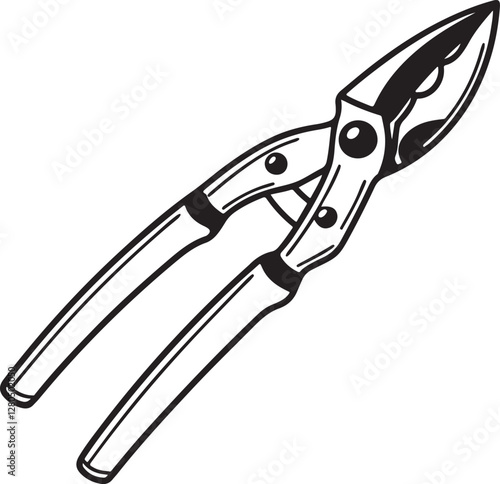 Pruners Rustic Tool for Gardening