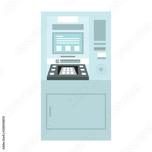 ATM Machine Illustration