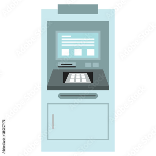 ATM Machine Illustration