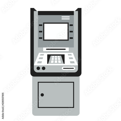 ATM Machine Illustration