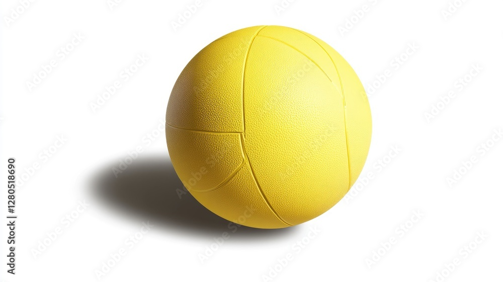 Classic sports volleyball ball, perfect round shape, floating with a realistic shadow, PNG format. Classic sports volleyball ball, perfect round shape, floating with a realistic shadow, PNG format.