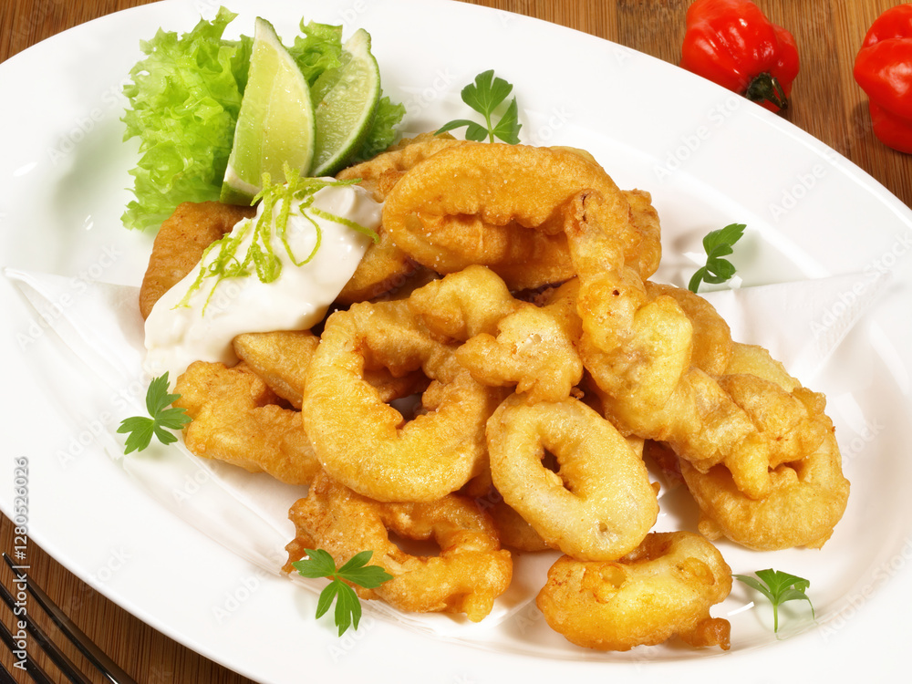 Deep Fried Calamari - Take away Deep Fried Calamari - Take away