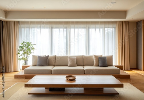 Modern Minimalist Living Room