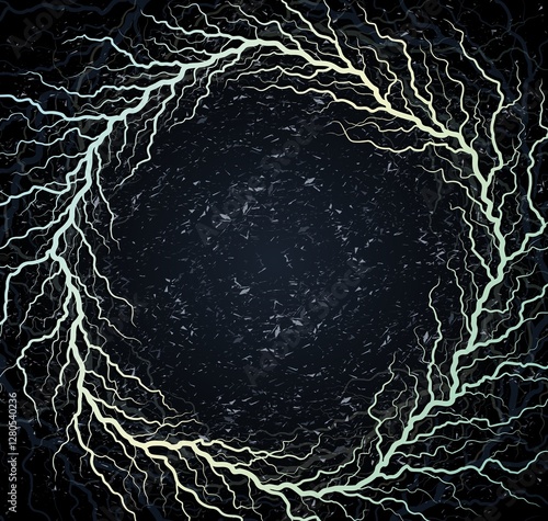 Background with color lightning.