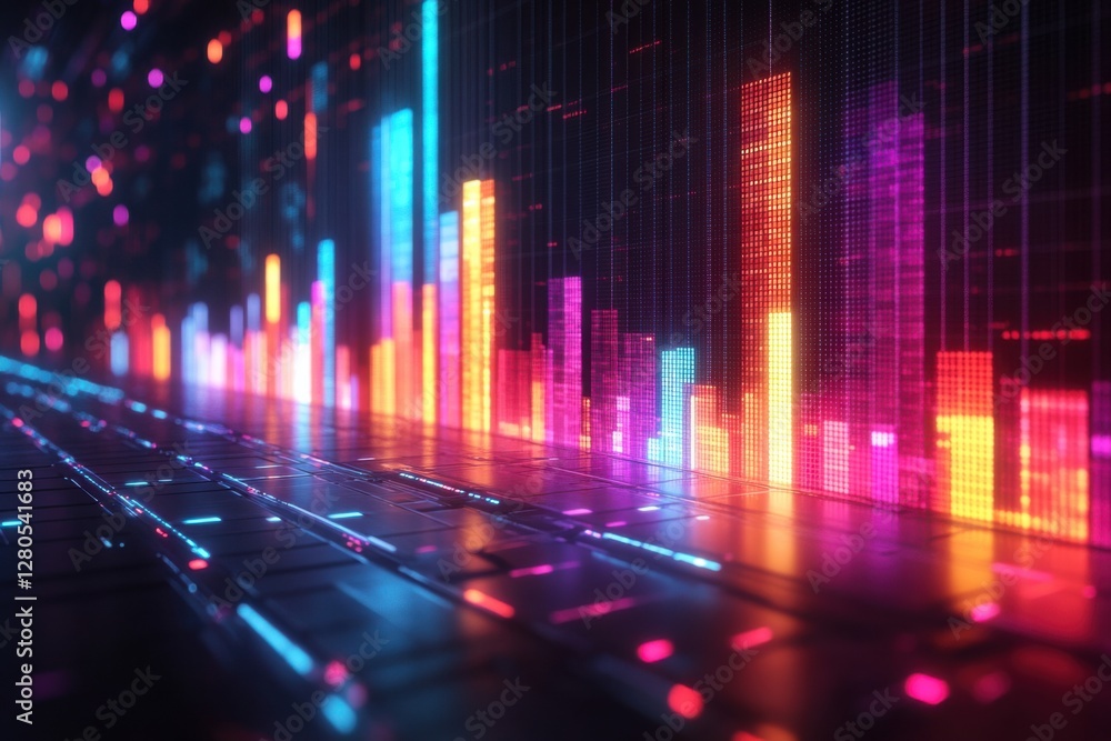 Creative heat map, vibrant colors, conceptual design, abstract background Creative heat map, vibrant colors, conceptual design, abstract background
