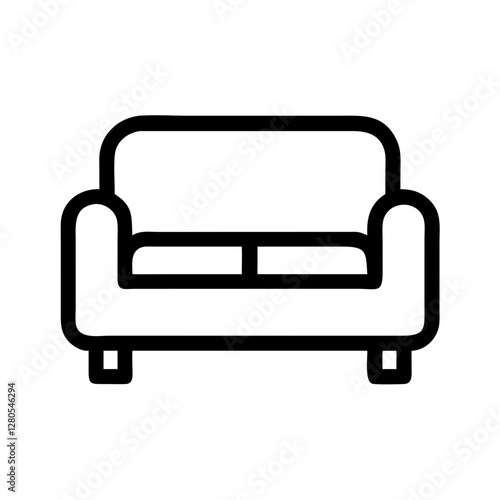 sofa vector icon