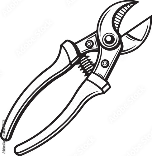 Pruners Rustic Tool for Gardening