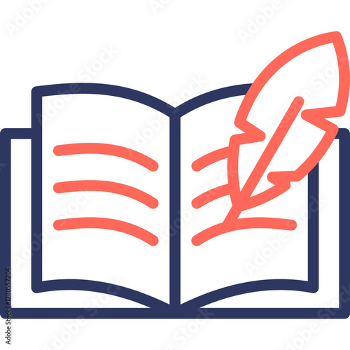 Literature Book Icon