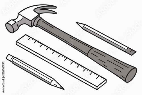 hammer and nail