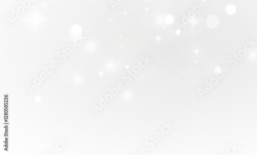 White Dust PNG, Soft Glowing Bokeh Light and Sparkling Glitter Overlay for Festive and Elegant Design, Magic Snow Dust Effect for Cards, Invitations, Banners, and Winter Decorations