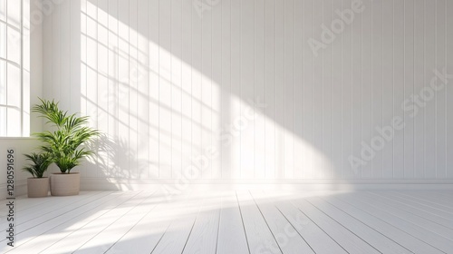 Wallpaper Mural A clean white background with a subtle gradient from bright white to light gray Torontodigital.ca