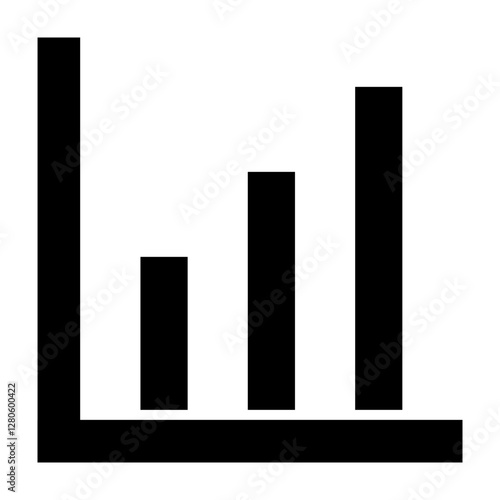 Bar Chart  Glyph icon