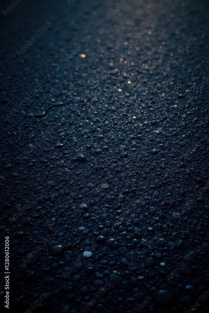 Deep black asphalt, uneven surface, subtle shadows, highway texture, surface Deep black asphalt, uneven surface, subtle shadows, highway texture, surface