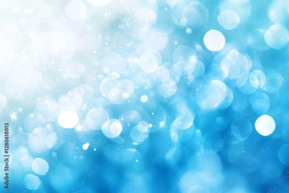 Abstract blue bokeh light background Abstract blue bokeh light background
