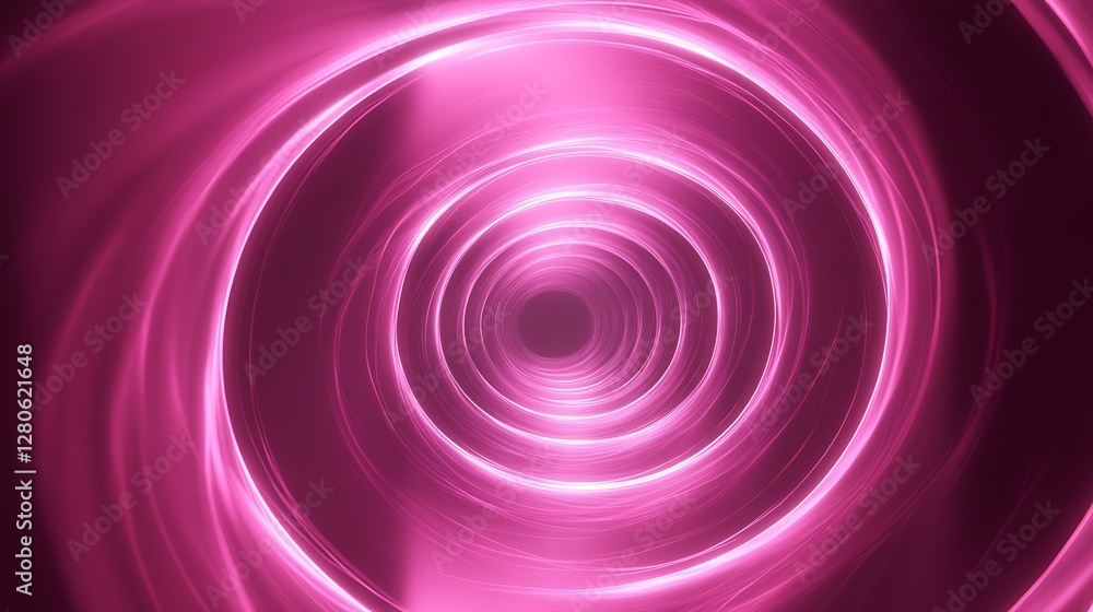Abstract Pink Swirling Concentric Circles Design Abstract Pink Swirling Concentric Circles Design
