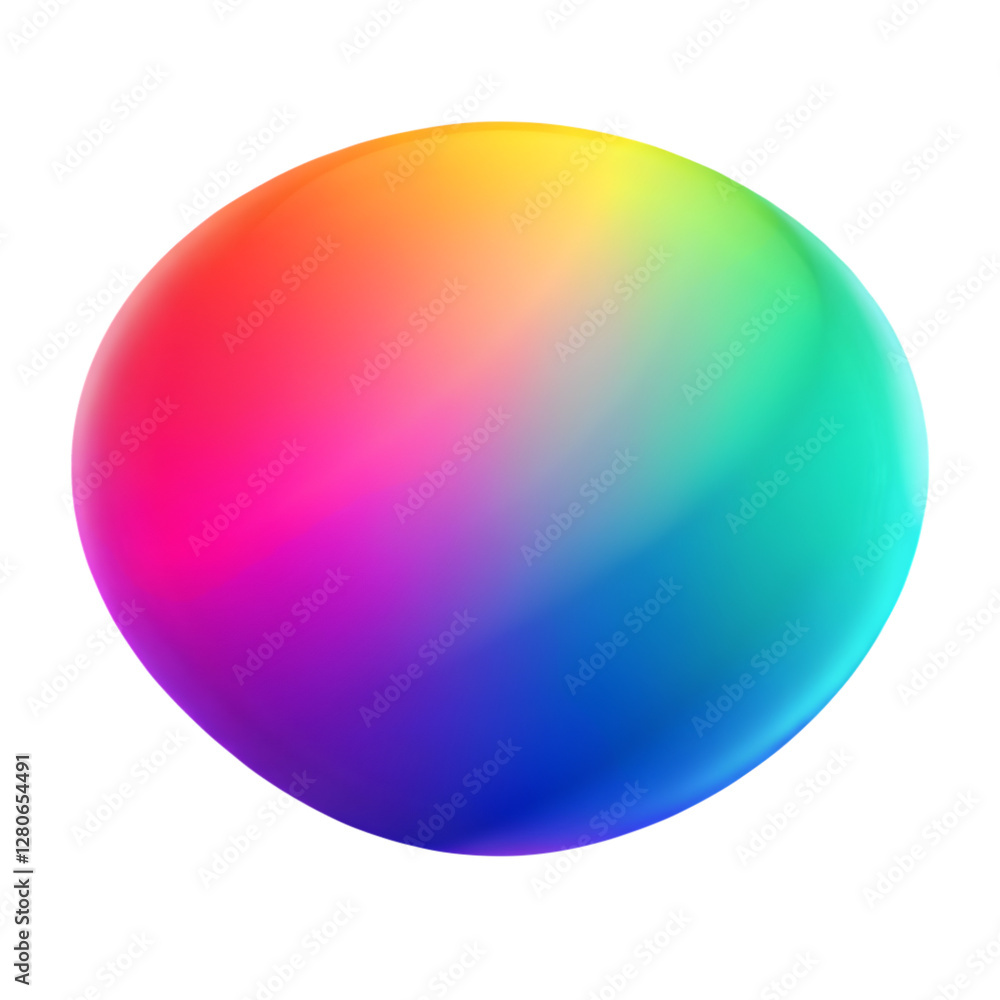 Gradient shape isolated on transparent background Gradient shape isolated on transparent background