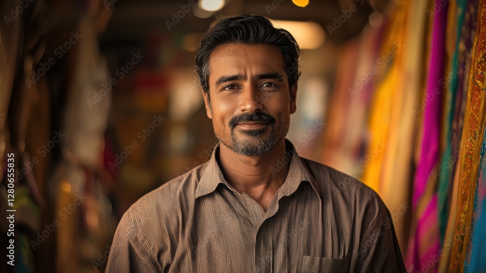indian farmer standing at agriculture field indian farmer standing at agriculture field