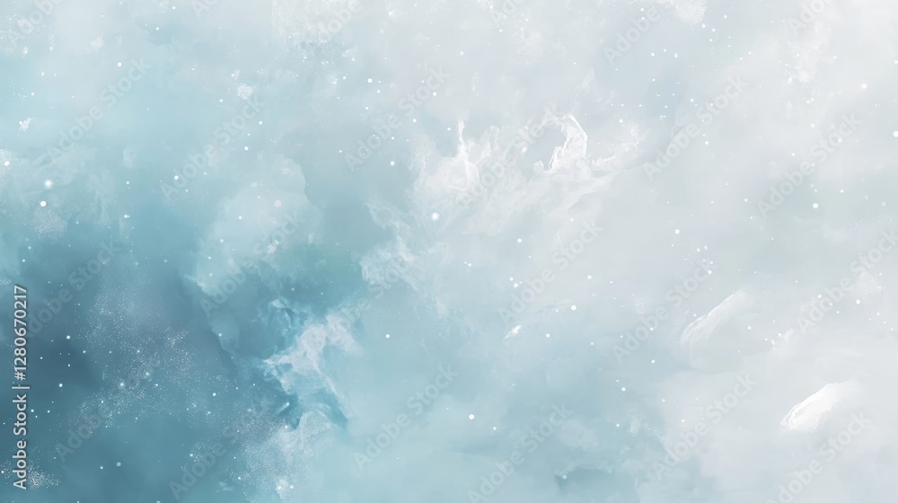 Sky blue abstract art, Dreamy cloud background, White and blue watercolor, Tranquil misty artwork, Ethereal serene texture Sky blue abstract art, Dreamy cloud background, White and blue watercolor, Tranquil misty artwork, Ethereal serene texture