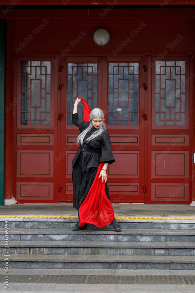 dance, costume, china, traditional, woman, arts, asia, asian, asiatic, background, battle, beauty, character, chinese, clothes, clothing, concept, cosplay, culture, danger, east, elegance, fabrics, fe